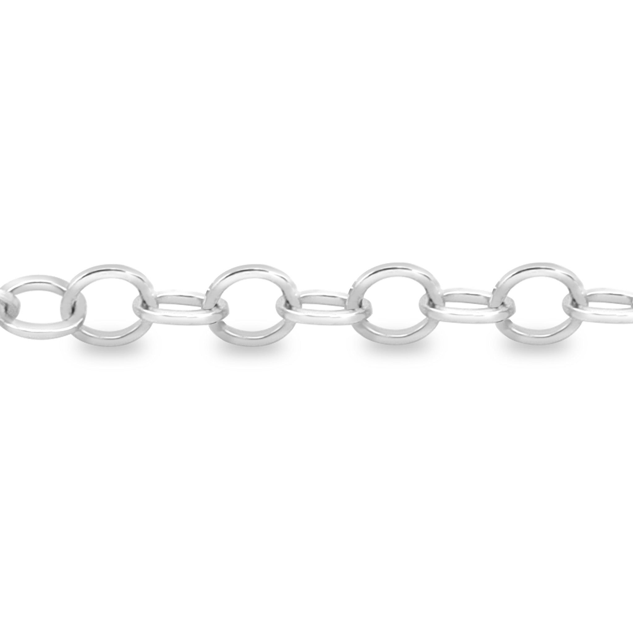 3mm 18K Gold PVD Stainless Steel Circle Cable Permanent Jewelry Chain By The Foot