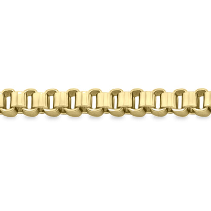 2mm 18K Gold PVD Stainless Steel Box Permanent Jewelry Chain By The Foot