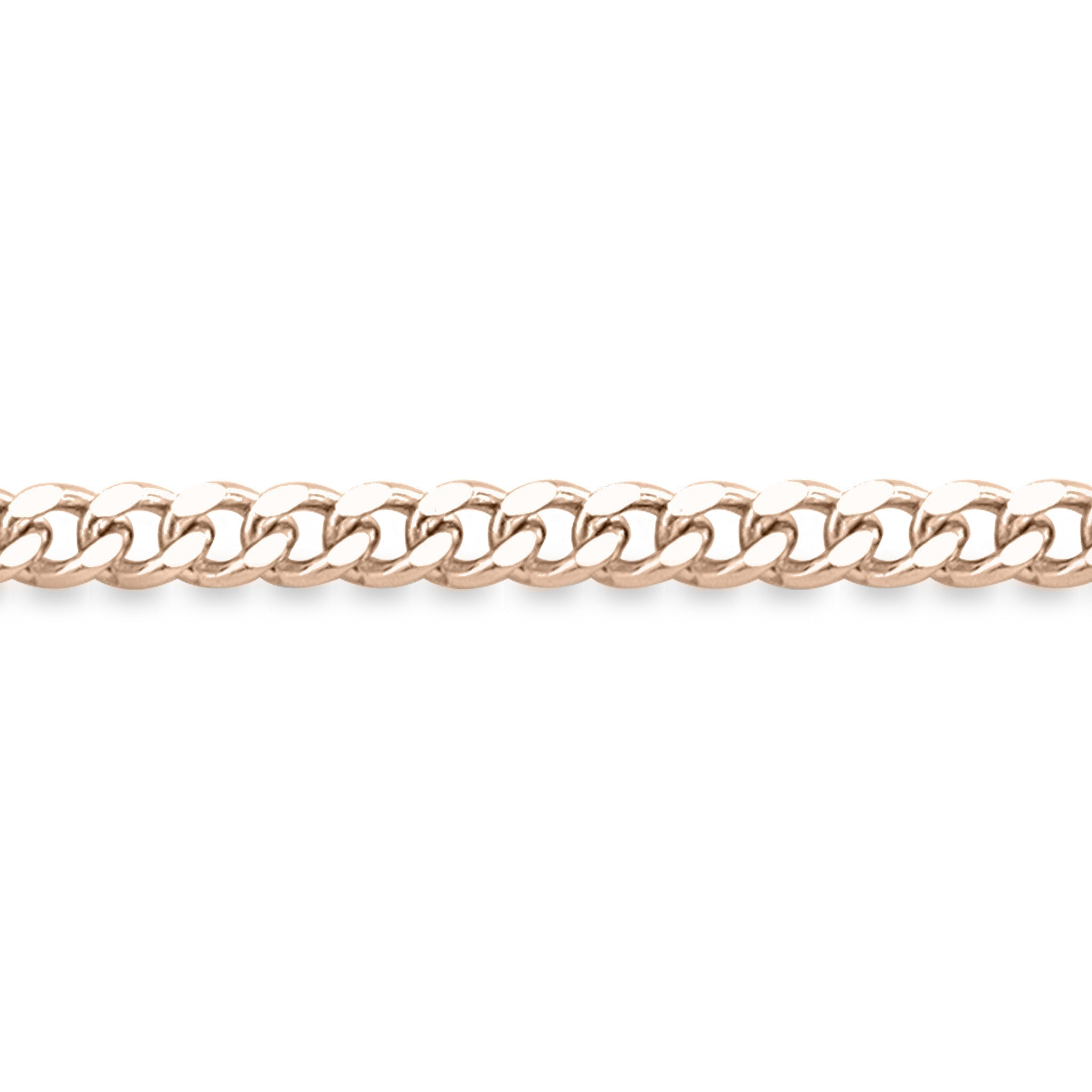 2mm 18K Gold PVD Stainless Steel Diamond Cut Curb Permanent Jewelry Chain By The Foot