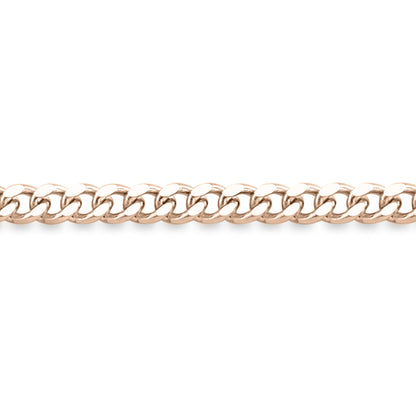 2mm 18K Gold PVD Stainless Steel Diamond Cut Curb Permanent Jewelry Chain By The Foot