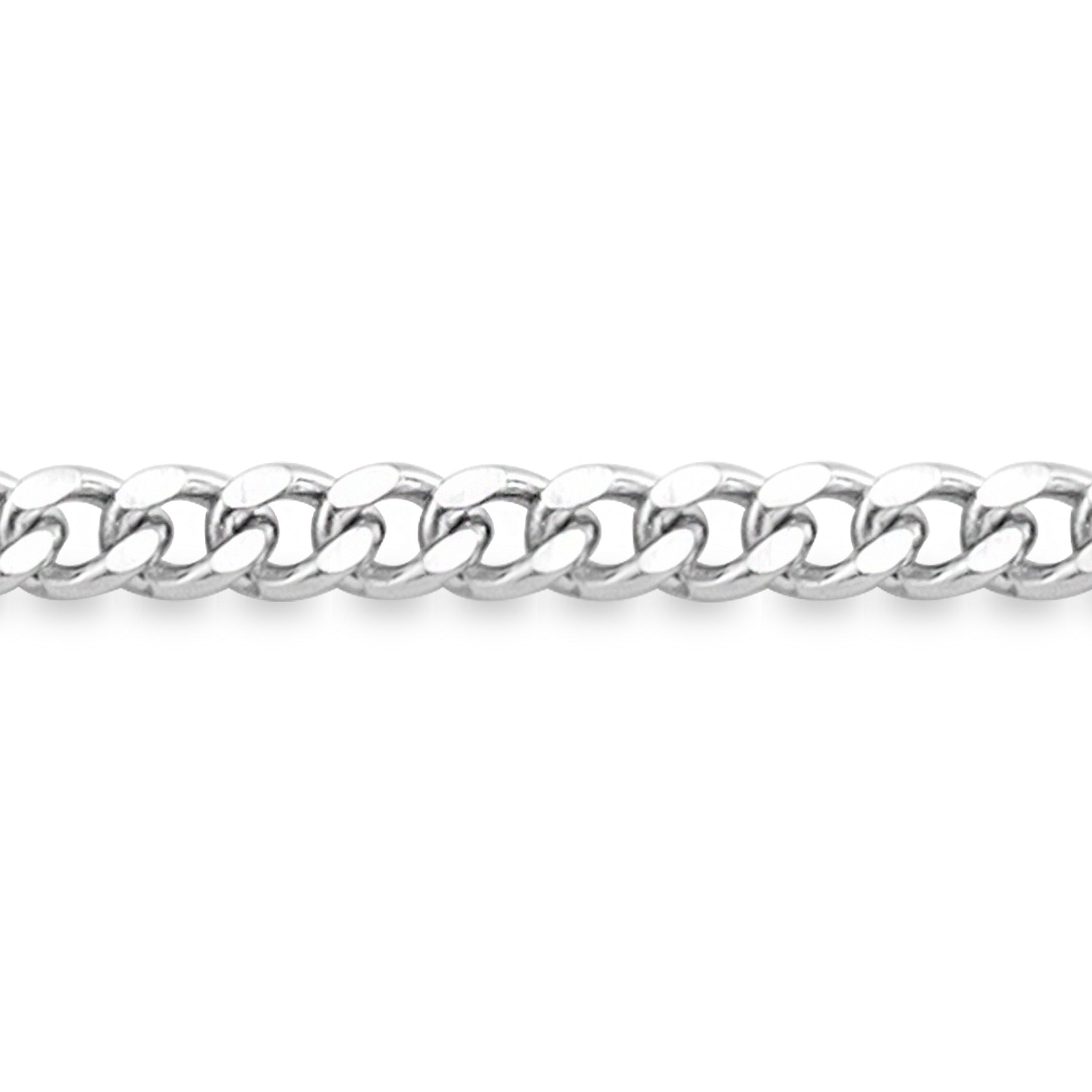 2.5mm 18K Gold PVD Stainless Steel Diamond Cut Curb Permanent Jewelry Chain By The Foot