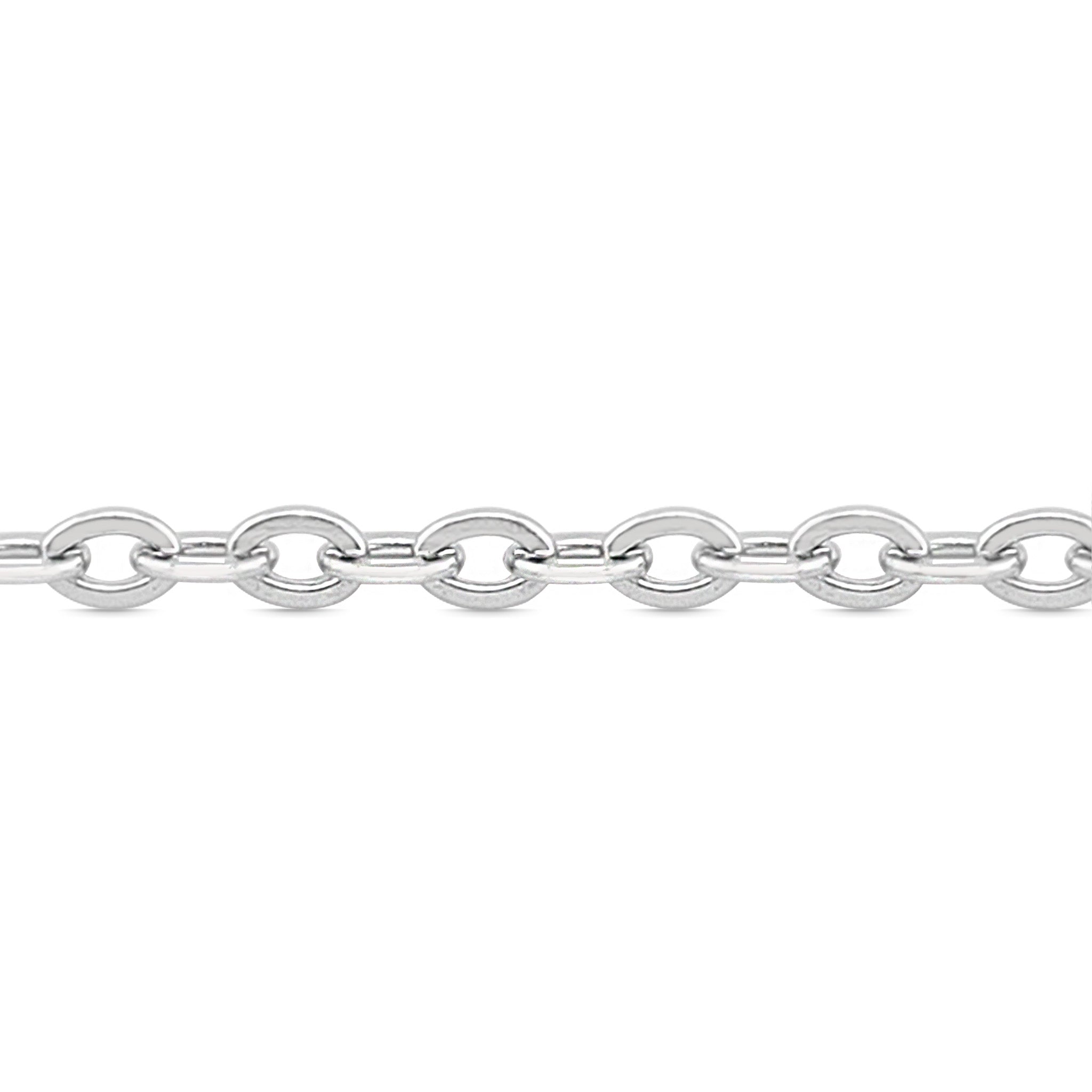 Stainless Steel 1.5mm Oval Loop Chain 164' Spool 50 meter