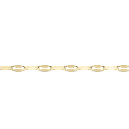 Stainless Steel PVD Coated 2mm Lip Chain 164' Spool 50 meter