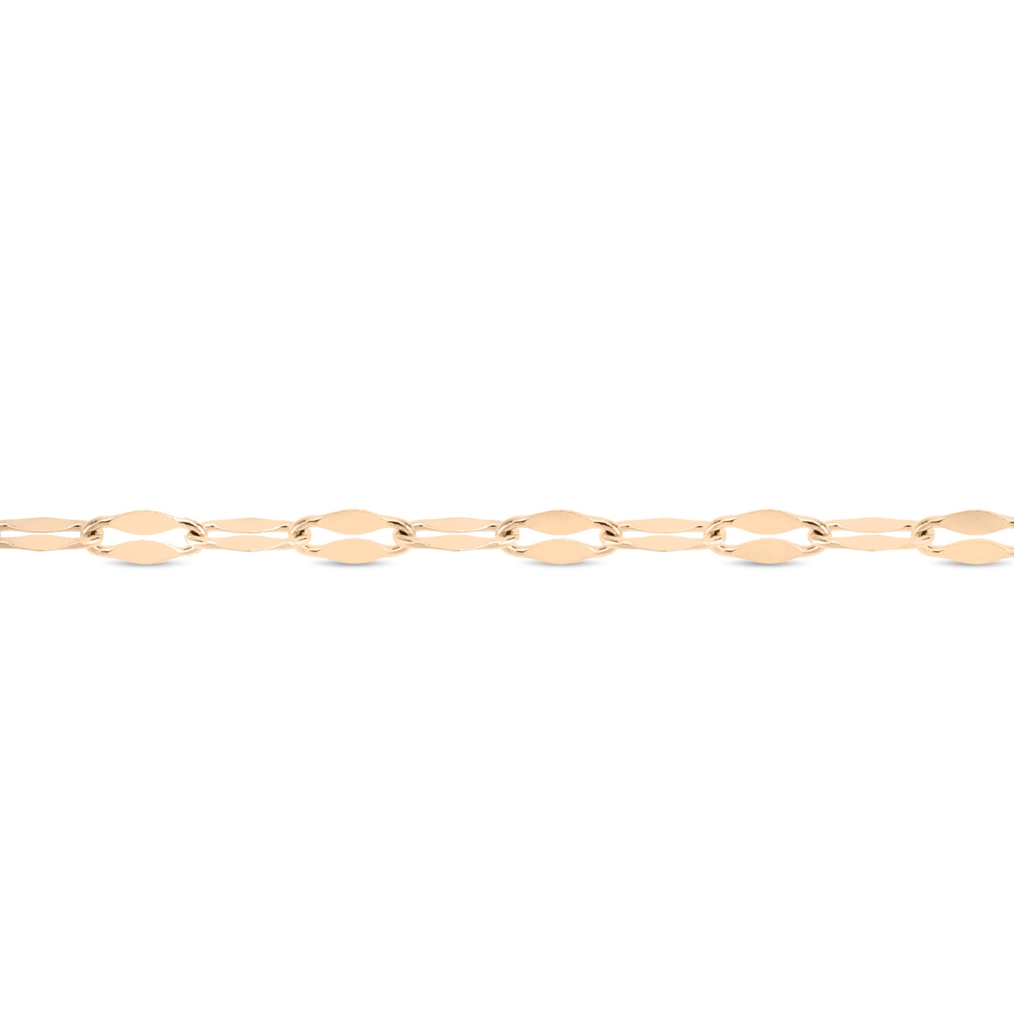 Stainless Steel PVD Coated 2mm Lip Chain 164' Spool 50 meter