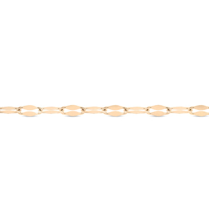 Stainless Steel PVD Coated 2mm Lip Chain 164' Spool 50 meter