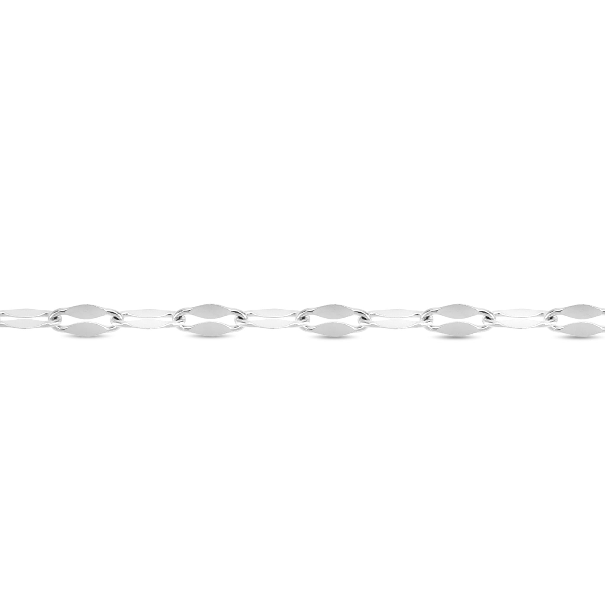 Stainless Steel PVD Coated 2mm Lip Chain 164' Spool 50 meter